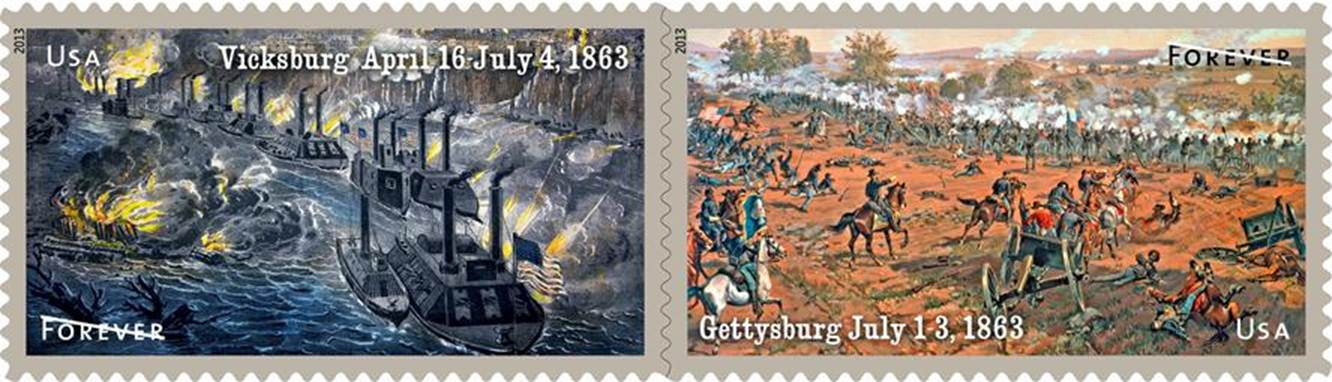 Postal Service Dedicates Gettysburg Stamps Gettysburg