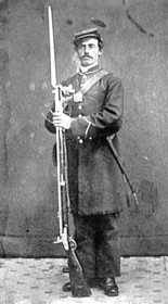 US Soldier with Austrian Rifle