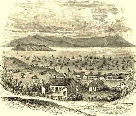 The Site of San Francisco in 1848