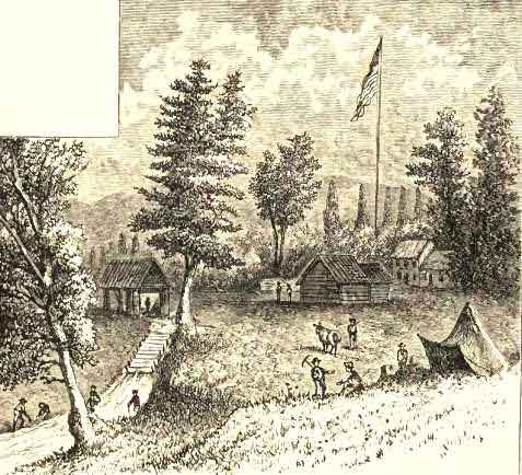 Sutter's Mill, California, where Gold was First Discovered