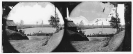 Varina Landing, James River, Virginia. View of pontoon bridge and supply boat