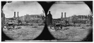 Richmond, Virginia. Ruins of Arsenal (Pratt's castle in distance background)