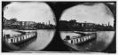 Richmond, Virginia. Canal basin. (Burnt district and Capitol building in background)