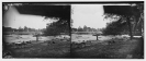 Richmond, Virginia. Pontoon bridge across the James river