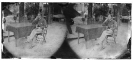 Petersburg, Virginia. Soldier seated at table