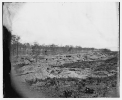 Petersburg, Virginia. Earthworks in front of Petersburg