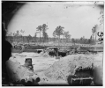 Petersburg, Virginia. Fortifications in front of Petersburg