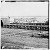 City Point, Virginia. Railroad tracks and dock