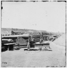 Fort Brady, James River, showing part of battery