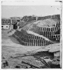 Charleston, South Carolina. Interior view of Fort Sumter