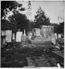 Charleston, South Carolina. Ruins of bombarded graveyard