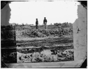 Petersburg, Virginia. View showing how close picket lines to each other