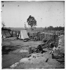 Atlanta, Georgia. Confederate fort in front of Atlanta