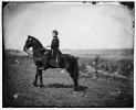 Falmouth, Virginia. Gen. Marsena R. Patrick seated on horse