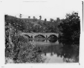 Antietam, Maryland. Antietam bridge looking down stream