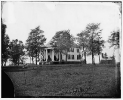 Culpeper, Virginia (vicinity). Residence of John Minor Botts. (Family on porch)