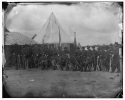 Prospect Hill, Virginia. Officers of 13th New York Cavalry (Seymour Light)