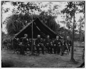 Washington, District of Columbia (vicinity). Gen. Bryon R. Pierce and staff