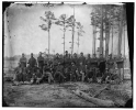 Petersburg, Virginia. Non-commissioned officers, 1st Massachusetts Cavalry at Army of the Potomac headquarters