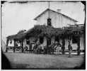 Washington, District of Columbia. Gen. Martin D. Hardin and staff at Fort Slocum