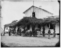 Washington, District of Columbia. Gen. Martin D. Hardin and staff at Fort Slocum