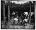 Petersburg, Virginia. Group of officers at headquarters, Army of the Potomac