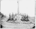 Washington, District of Columbia. Group of officers of Signal Corps. Camp of Instruction