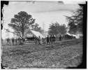 Brandy Station, Virginia. Tent of A. Foulke, Sutler, 1st Brigade, Horse Artillery