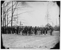 Petersburg, Virginia. Group of Provost Guard, headquarters, Army of the Potomac