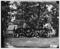 Culpeper, Virginia. Officers of the U.S. Horse Artillery Brigade commanded by Capt. James Robertson