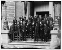 Washington, District of Columbia. Group at Quartermaster General's office. Corcoran's Building, 17th St. and Pennsylvania Ave. N.W.