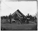 Washington, District of Columbia (vicinity). Gen. Robert Nugent and staff. (Irish Brigade)
