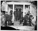 Stevensburg, Virginia (vicinity Brandy Station, Va.). Gen. Judson Kilpatrick and staff
