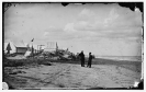 Morris Island, South Carolina. Unidentified camp