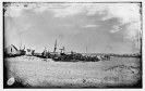 Morris Island, South Carolina. Unidentified camp