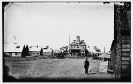 Morris Island, South Carolina. Unidentified camp