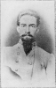 William Hugh Young, 1838-1901, head and shoulders portrait, facing slightly right. Colonel, 9th Tex. Infantry