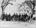 Major General A.E. Burnside and staff