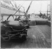 On deck of the U.S.S. Pawnee--off Charleston, S.C.