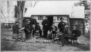 Staff officers at head quarters 6th Army Corps near Brandy Station, Va.