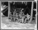 U.S. military telegraph operators in front of Petersburg, Virginia