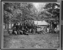 Regimental staff, New York Volunteers, near Bealton, Va. / T.H. O'Sullivan.