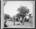 Scene of Ewell's attack, May 19, 1864, near Spottsylvania i.e. Spotsylvania Court House. Mrs. Allsop's house