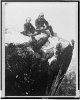 Bv't. Maj. Gen. D.C. McCallum and another officer seated on top of Lookout Mountain, Tennessee