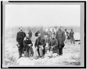 Field and staff of 39th U.S. Colored infantry, in front of Petersburg, Va.