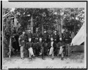 Officers and non-commissioned officers of Co. J(?), 93d N.Y. Inf'y., Bealton, Va.