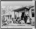 Gen. S.P. Heintzelman and group--Convalescent camp, near Alexandria, Va.