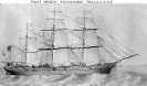 CSS Shenandoah (1864-1865) 
 
    Nineteenth Century photographic reproduction of an artwork, depicting
    the ship under sail. 
 
    U.S. Naval Historical Center Photograph.
