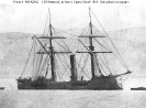 CSS Stonewall (1865) 
 
    At Ferrol, Spain, in March 1865. 
    This is a heavily retouched version of Photo
    # NH 42861. 
 
    Courtesy of Mr. J.S. Barron, 1937. The original photogr