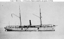 USS Hendrick Hudson (1862-1865) 
 
    At anchor, during the Civil War. 
 
    U.S. Naval Historical Center Photograph.